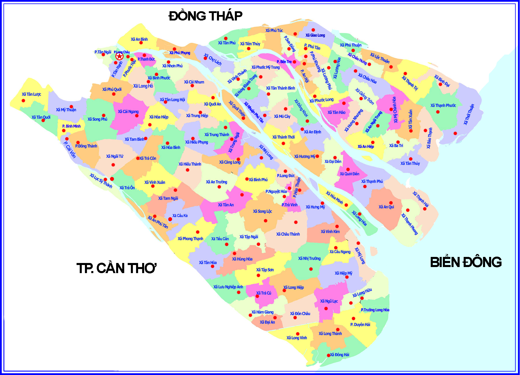 Thông tin tỉnh Vĩnh Long sau sáp nhập