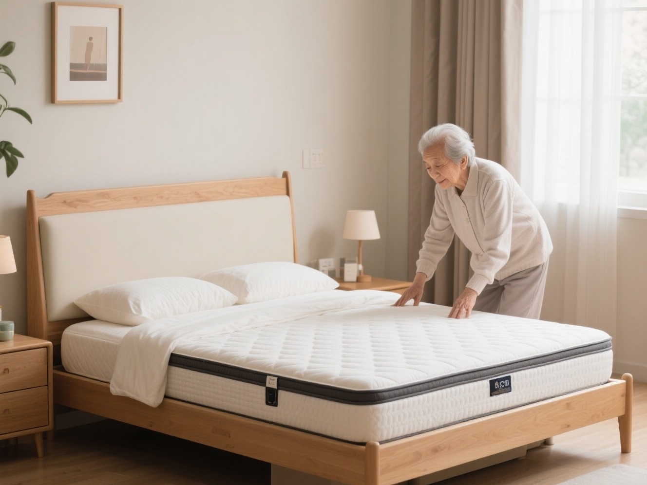 Nội thất: Giường ngủ dành cho người cao tuổi