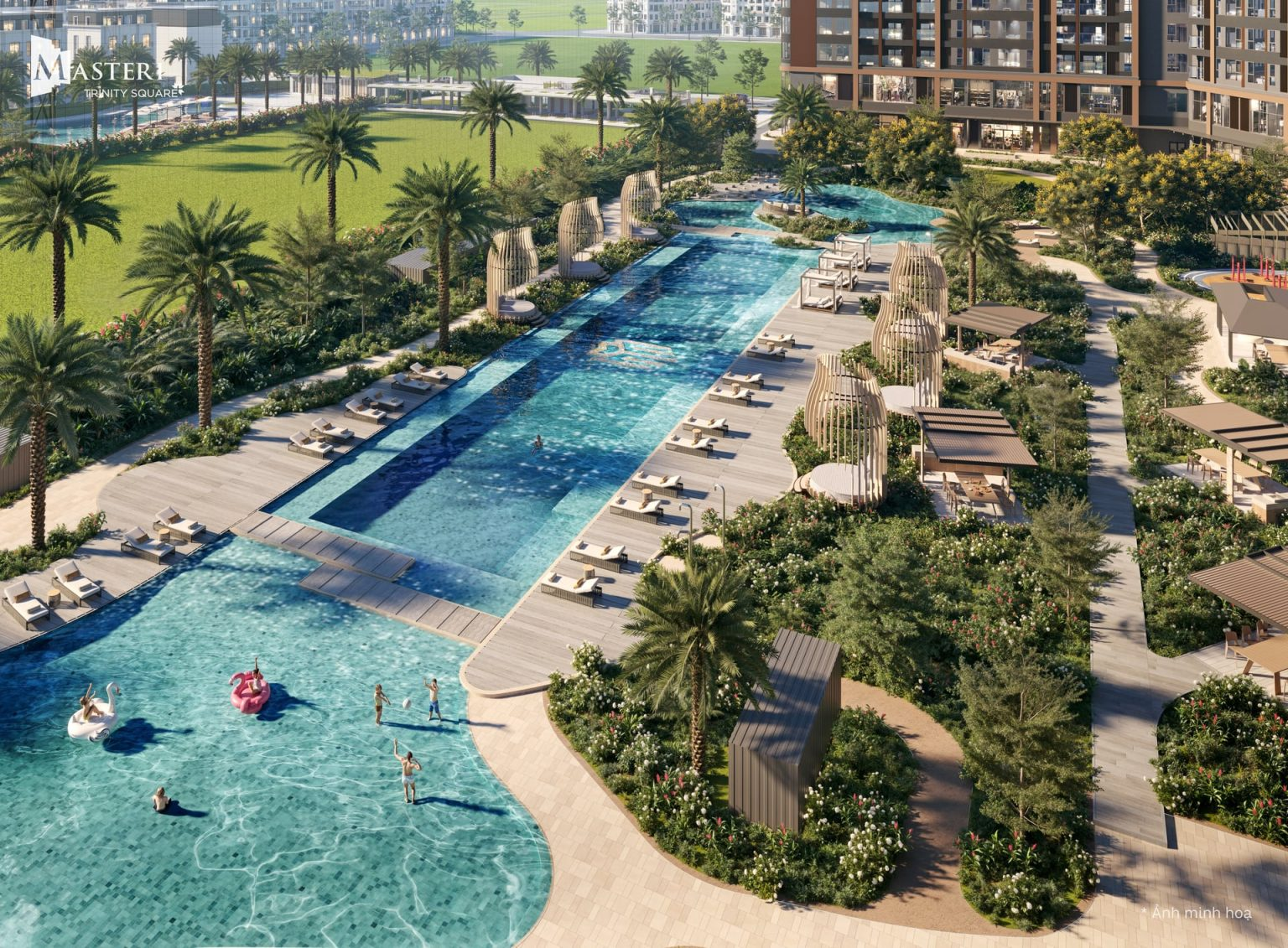 Active Park tại phân khu Southern Square với tiện ích vượt trội, "lấy con người làm trung tâm"