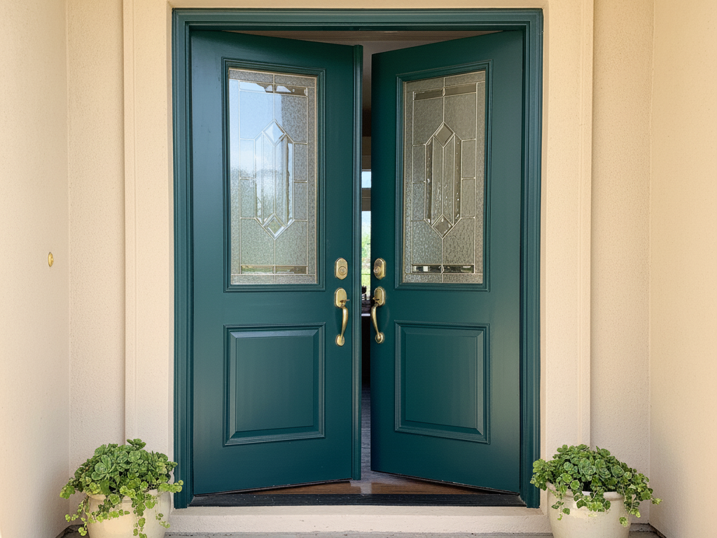 Minh họa thiết kế cửa chính: bí quyết thu hút tài lộc