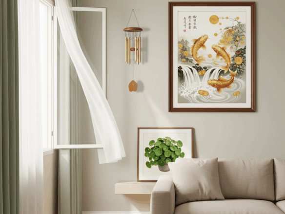 Bí quyết thu hút tài lộc cho không gian sống